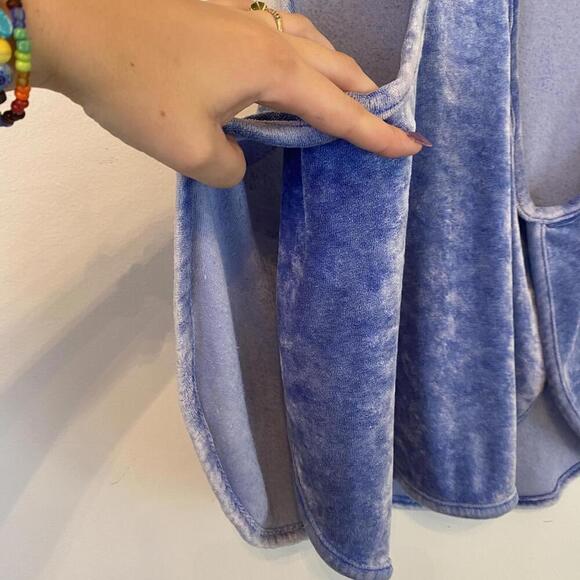 INTIMATELY FREE PEOPLE blue terrycloth tank top - Picture 5 of 5